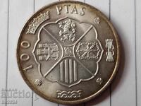 100 песети 1966