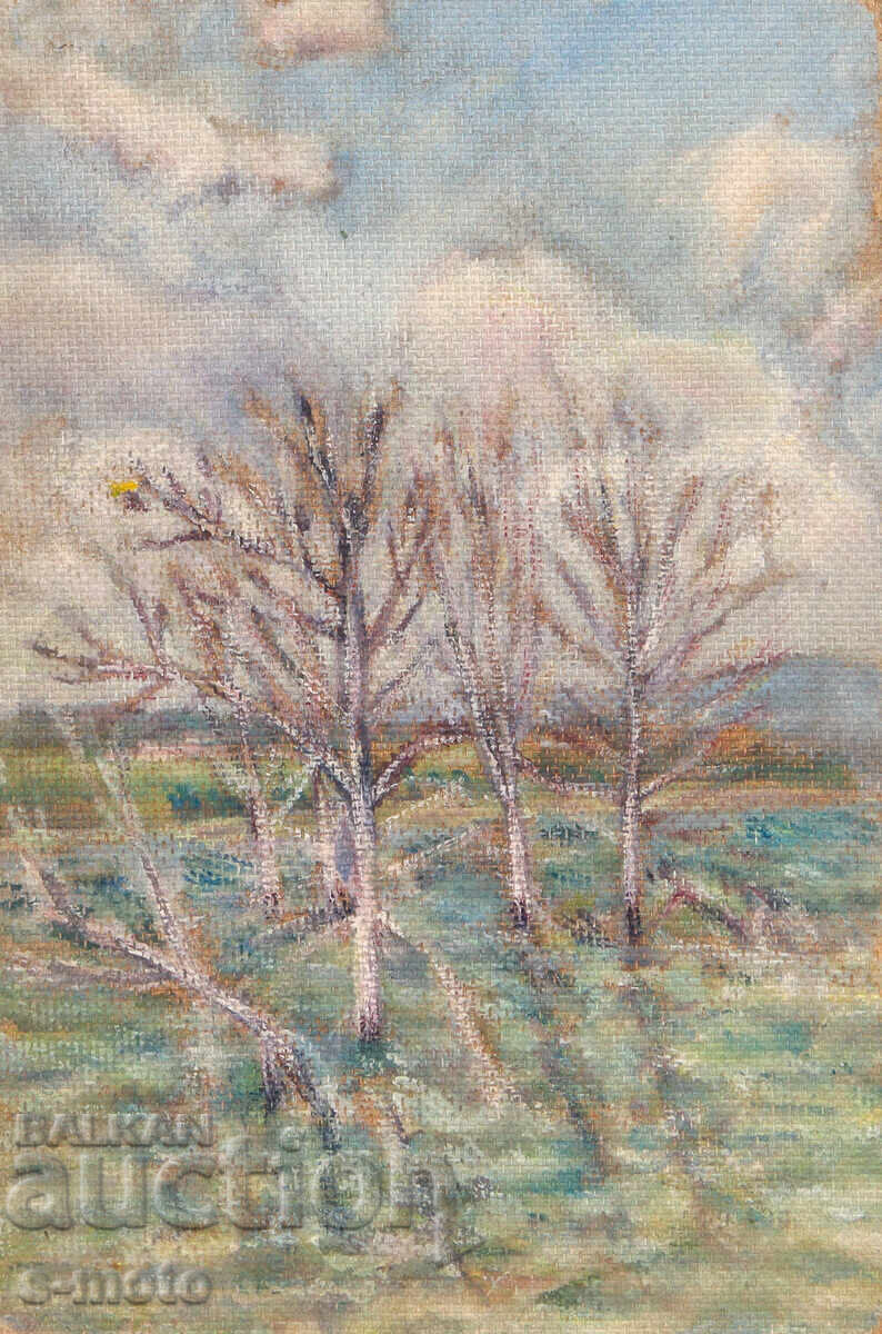 Oil painting landscape