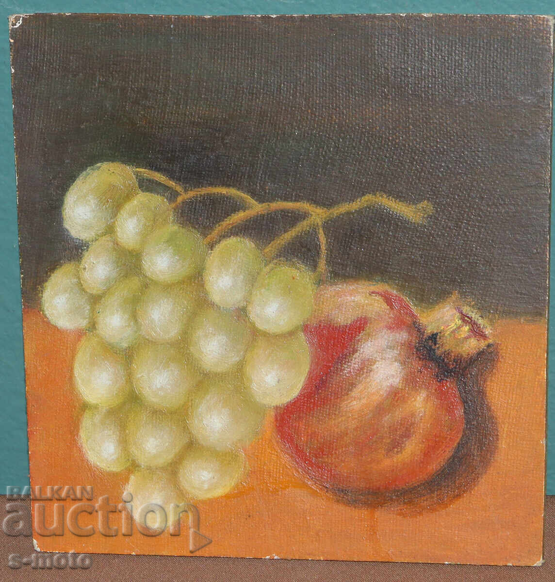 Έργο ζωγραφικής με λάδι νεκρή φύση με φρούτα με τιμή 160.00 BGN | € 81.81 Έργο ζωγραφικής με λάδι νεκρή φύση με φρούτα με τιμή 160.00 BGN | € 81.81