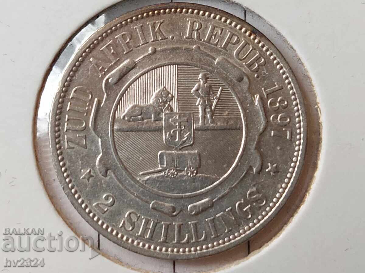 Republica Sud-Africană 2 șilingi 1897