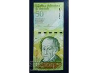 Венецуела , 50 боливара 2015 г, UNC