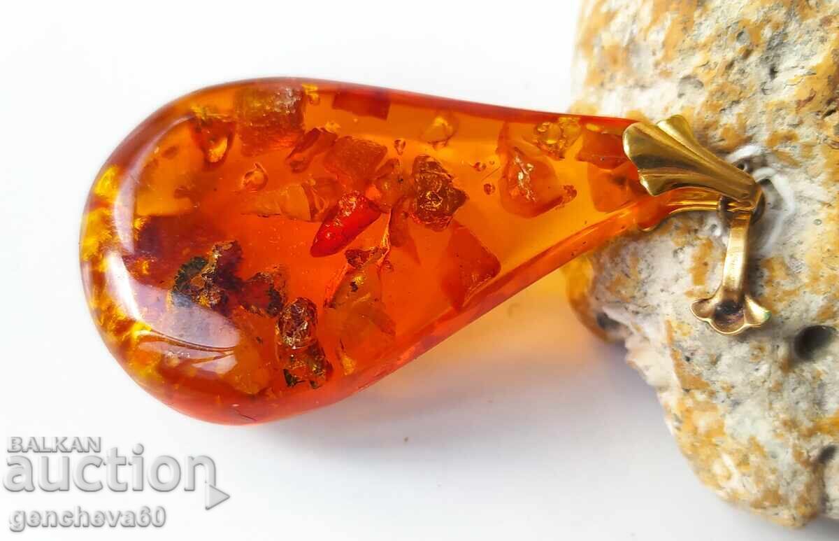 Amber Pendant Necklace with price € 40.00 | 78.23 BGN