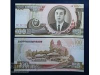 Coreea de Nord, Severna Koreya, 100 won 1992, UNC