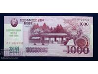 North Korea, North Korea, 1000 Won 2008, UNC