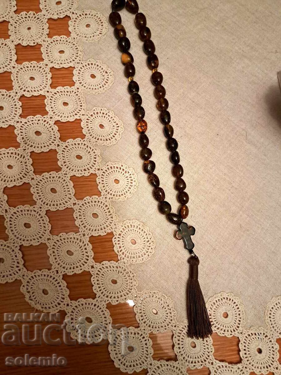 Rozariu de chihlimbar natural cu preț € 230.00 | 449.84 BGN