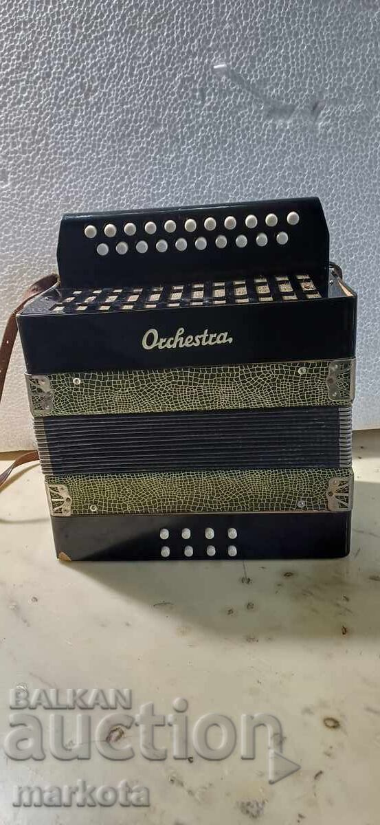 Acordeon pentru copii bayan armonică - "ORCHESTRA" - 8 basi