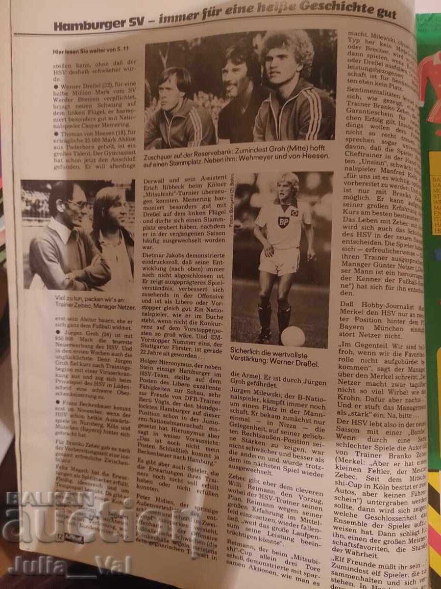 Livrarea Fotbal - Revistă - 1980 - Germania - numărul 5 Livrarea Fotbal - Revistă - 1980 - Germania - numărul 5