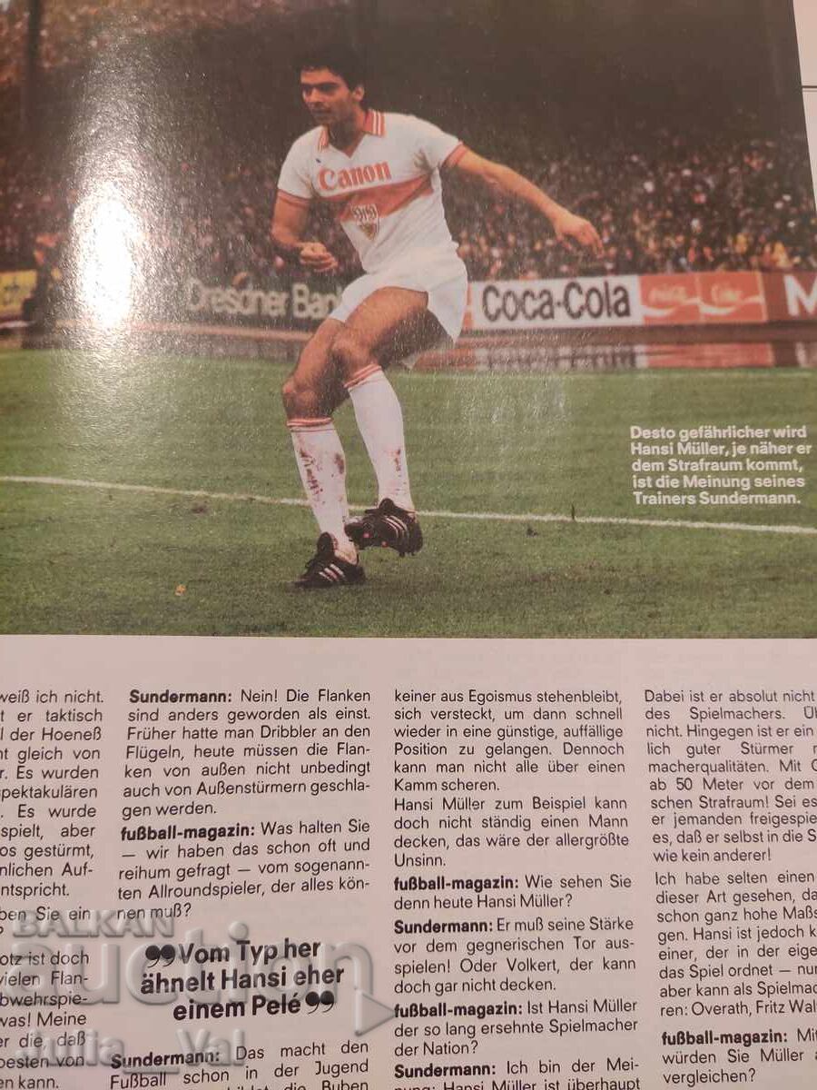 Fotbal - Revistă - 1980 - Germania - numărul 5 - 7 Fotbal - Revistă - 1980 - Germania - numărul 5 - 7