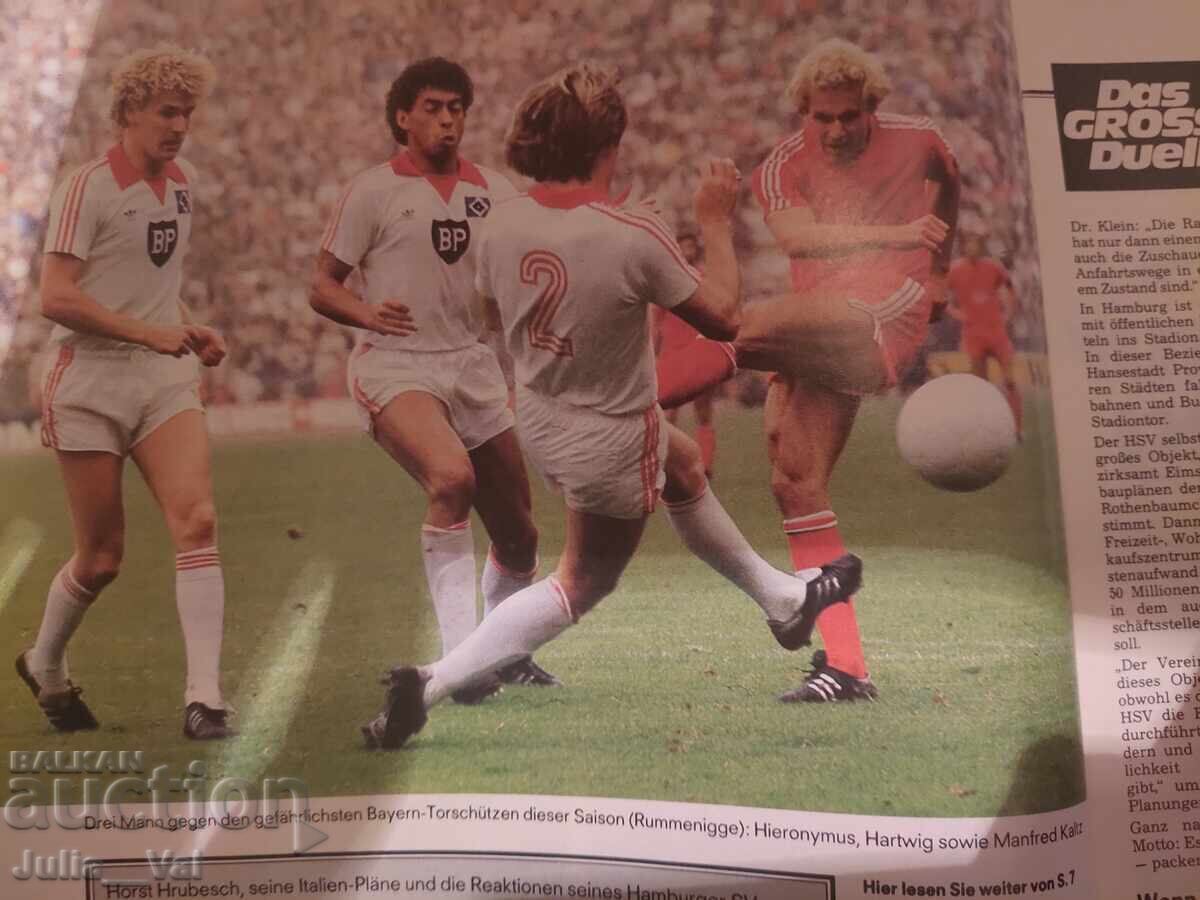 Fotbal - Revistă - 1981 - Germania - numărul 1 - 5