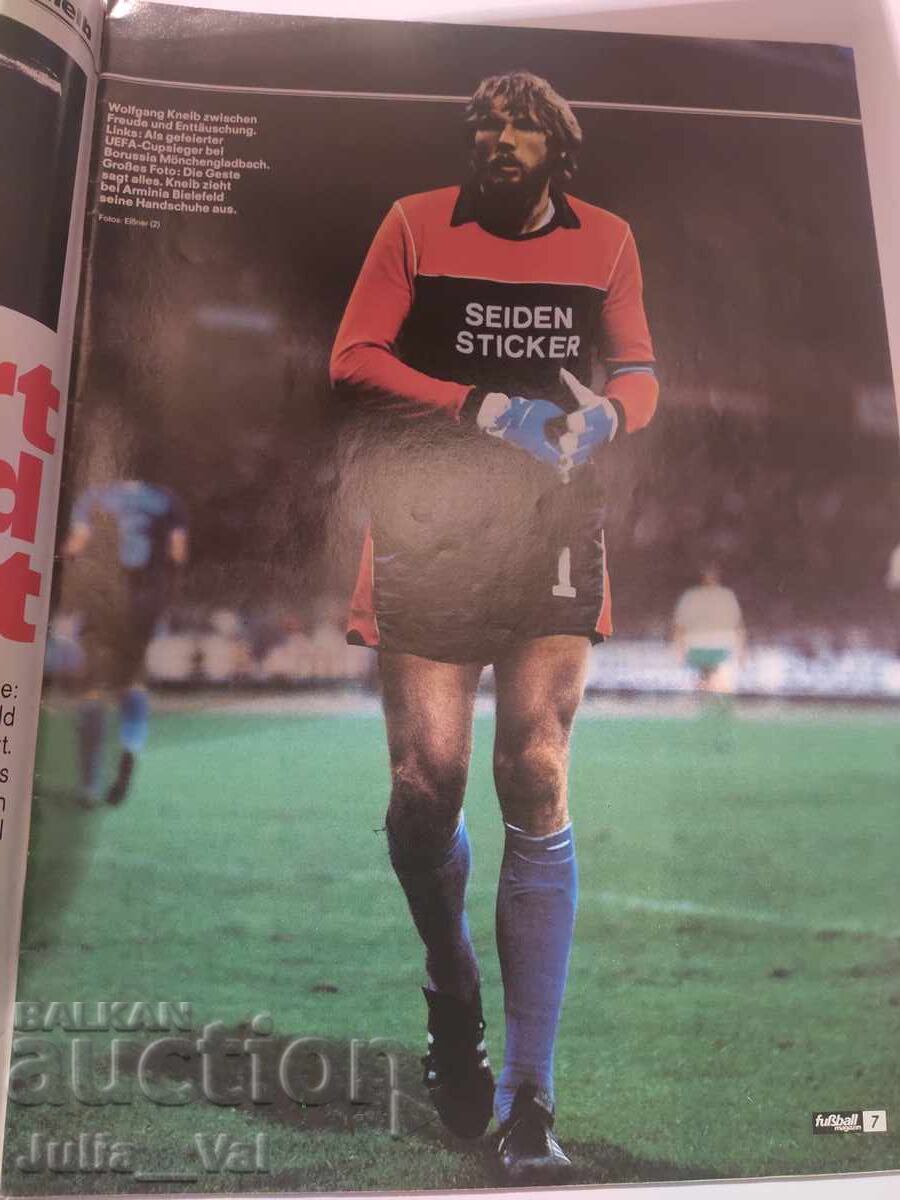 Licitație Fotbal - Revistă - 1982 - Germania - Toni Schumacher