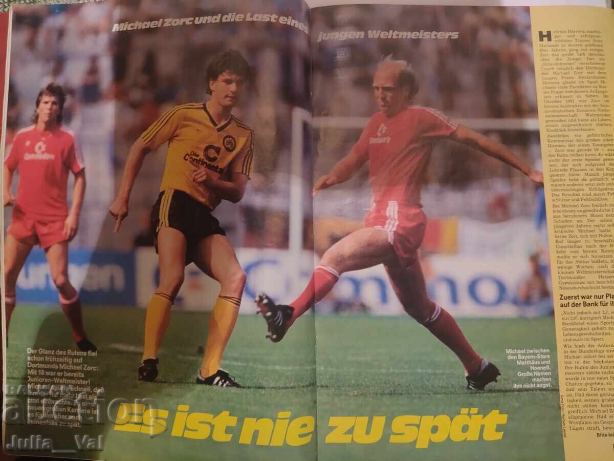 Fotbal - Revistă - Anul 1987 - Germania - 7 Fotbal - Revistă - Anul 1987 - Germania - 7