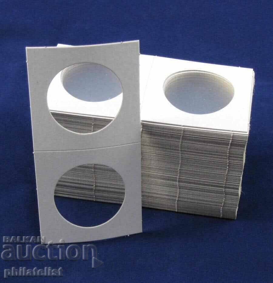 Importa - carduri de monede neautoadezive - 39,50 mm cu preț € 1.28 | 2.50 BGN Importa - carduri de monede neautoadezive - 39,50 mm cu preț € 1.28 | 2.50 BGN