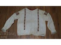 Cămașă autentică veche din mătase, costum popular