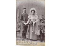 Αυθεντική φωτογραφία καμπινέ – Μίλκα και Πέταρ Μπογιατζίεβι, 1