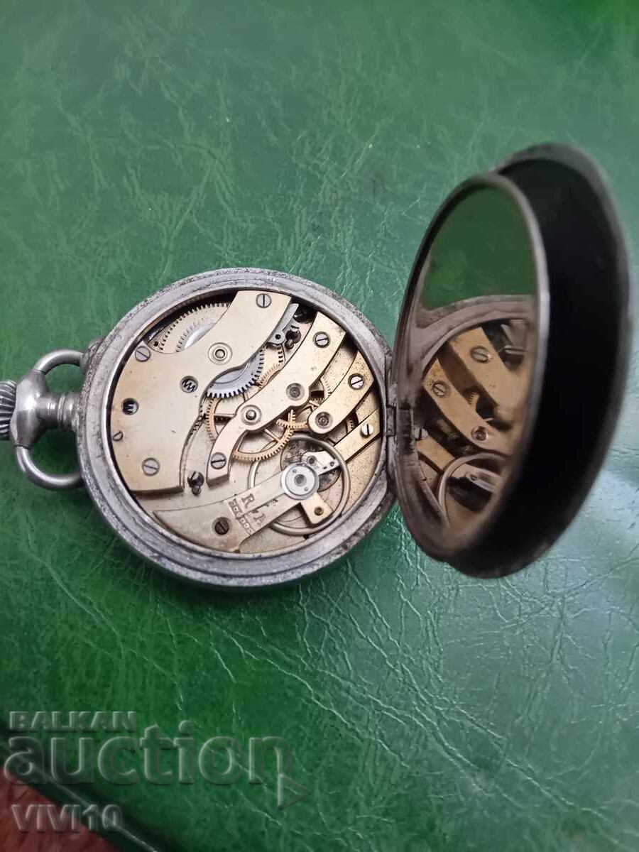 Παράδοση Παλαιό Γαλλικό ρολόι τσέπης Παράδοση Παλαιό Γαλλικό ρολόι τσέπης