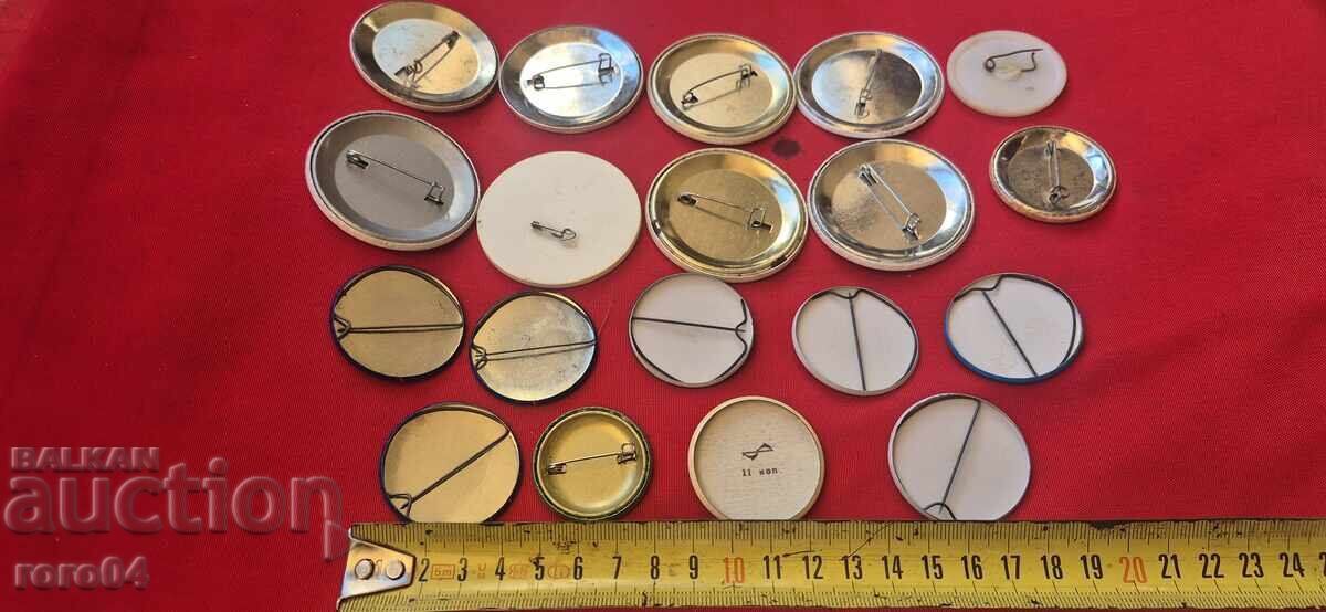 INSIGNE - 19 BUCĂȚI - 6 INSIGNE - 19 BUCĂȚI - 6