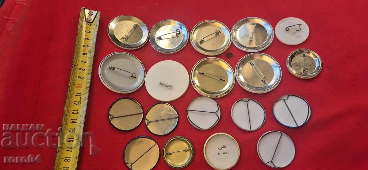 INSIGNE - 19 BUCĂȚI - 7 INSIGNE - 19 BUCĂȚI - 7