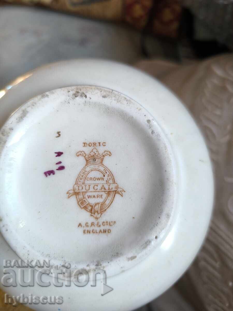 Licitație Vază veche englezească art nouveau crown ducal serie doric