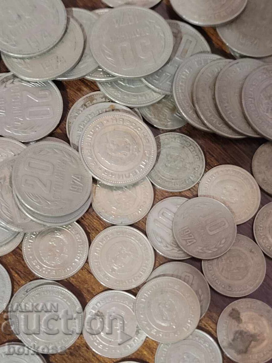 Monede din 1974 cu preț € 0.01 | 0.02 BGN Monede din 1974 cu preț € 0.01 | 0.02 BGN