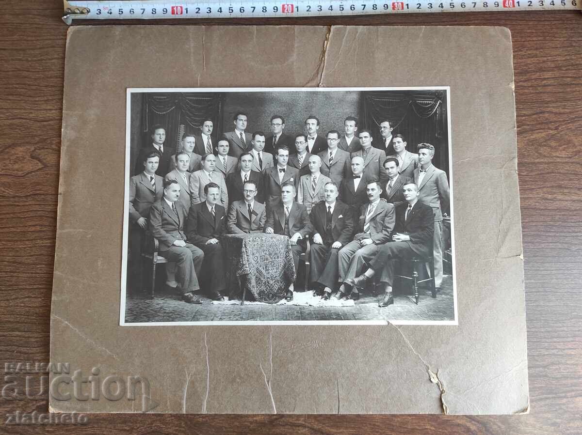 Fotografie veche din carton - Ruse