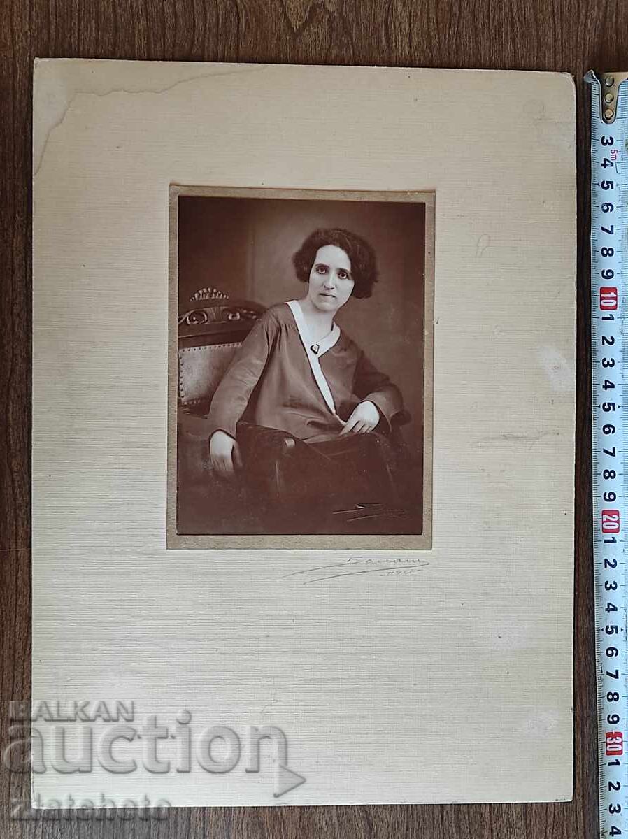 Παλιά φωτογραφία από χαρτόνι - Ruse