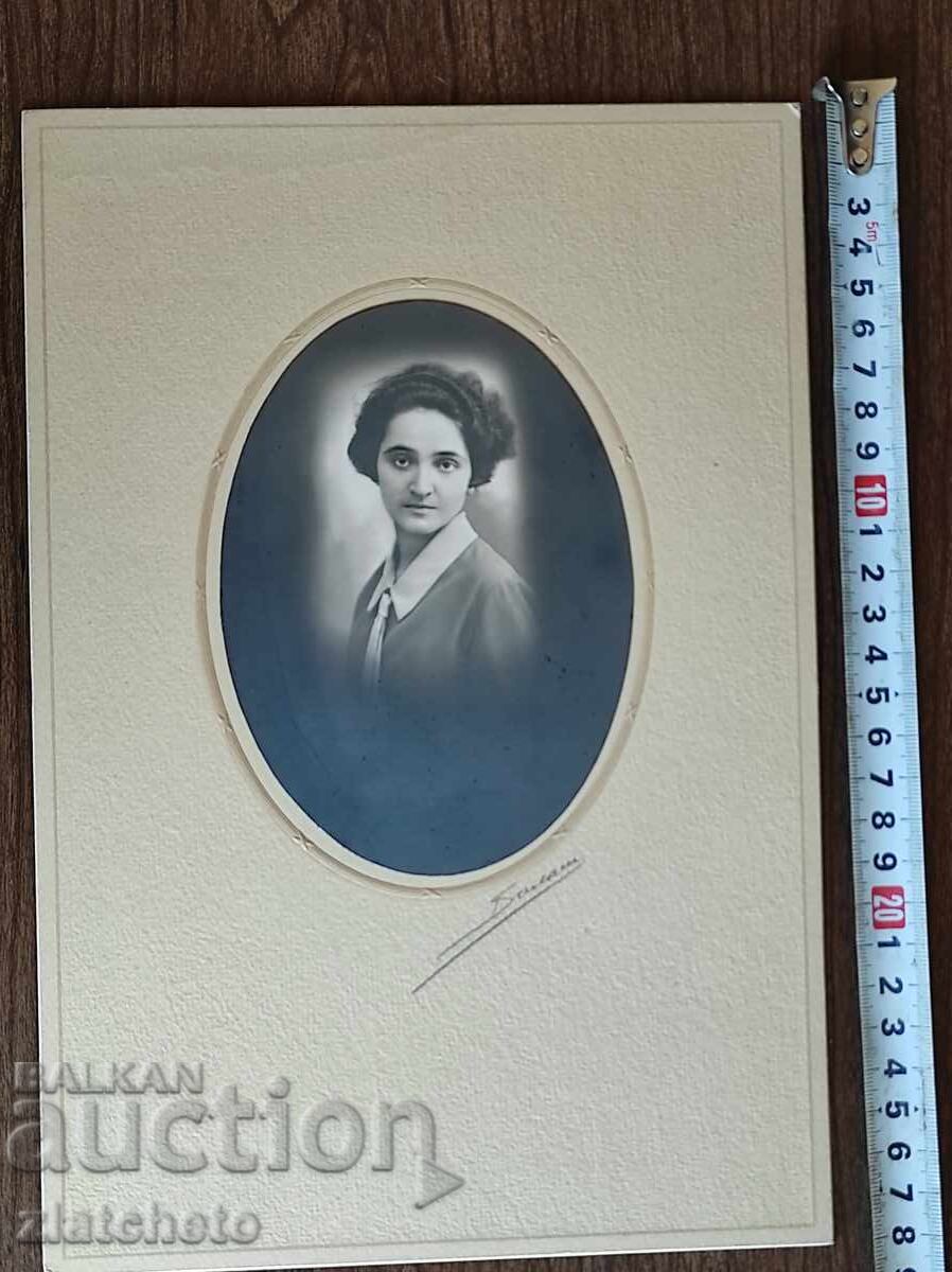 Παλιά φωτογραφία από χαρτόνι - Ruse