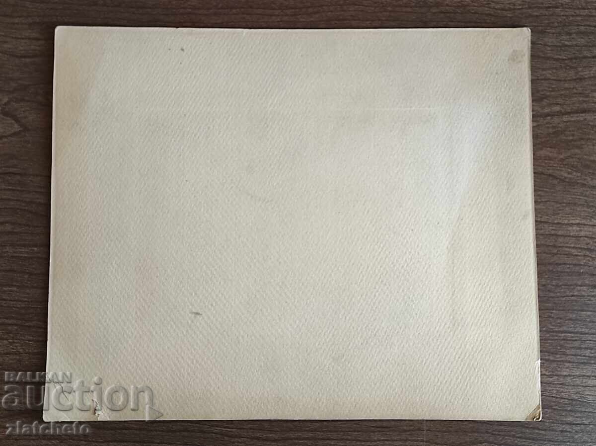 Licitație Fotografie veche din carton - Licitație Fotografie veche din carton -