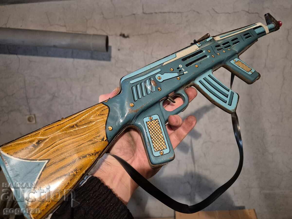 Old toy - metal automaton Old toy - metal automaton