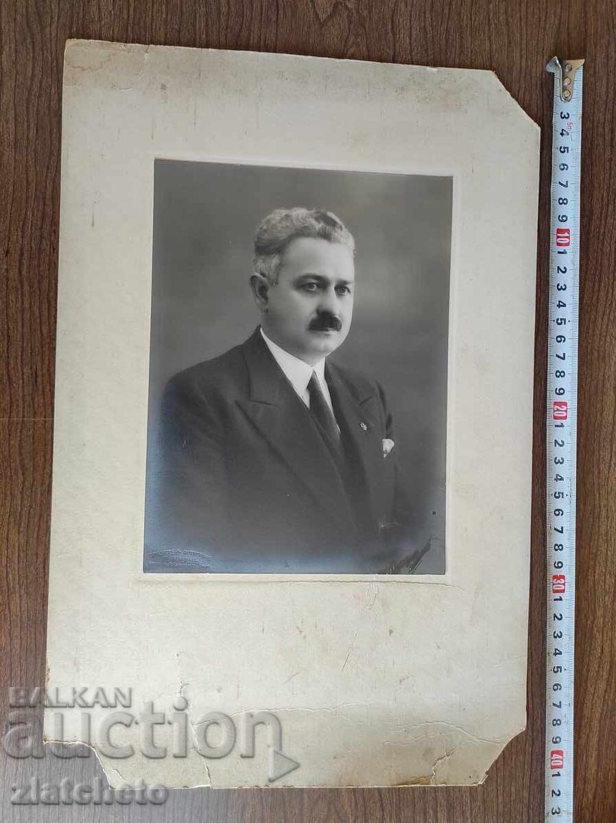 Παλιά φωτογραφία από χαρτόνι -