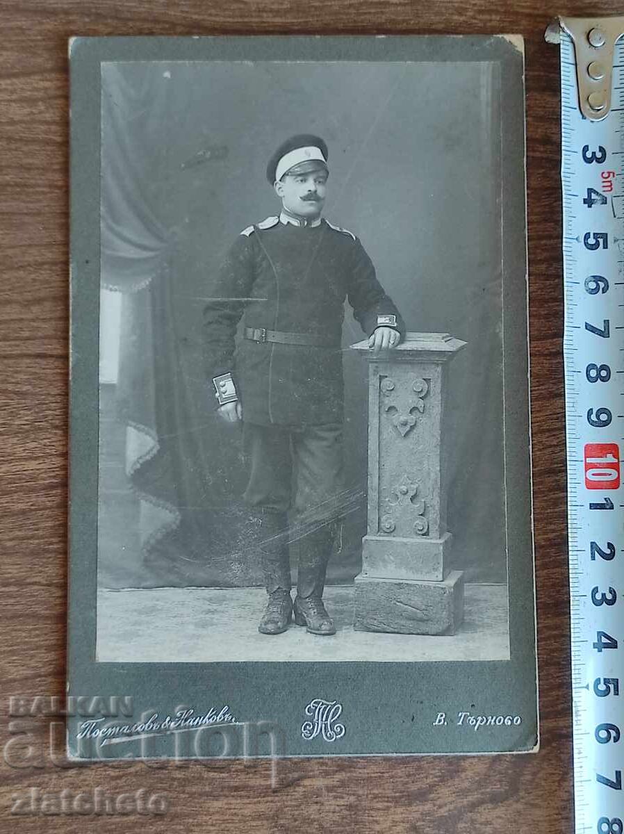 Παλιά φωτογραφία από χαρτόνι -