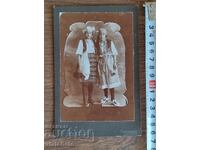 Παλιά φωτογραφία από χαρτόνι -