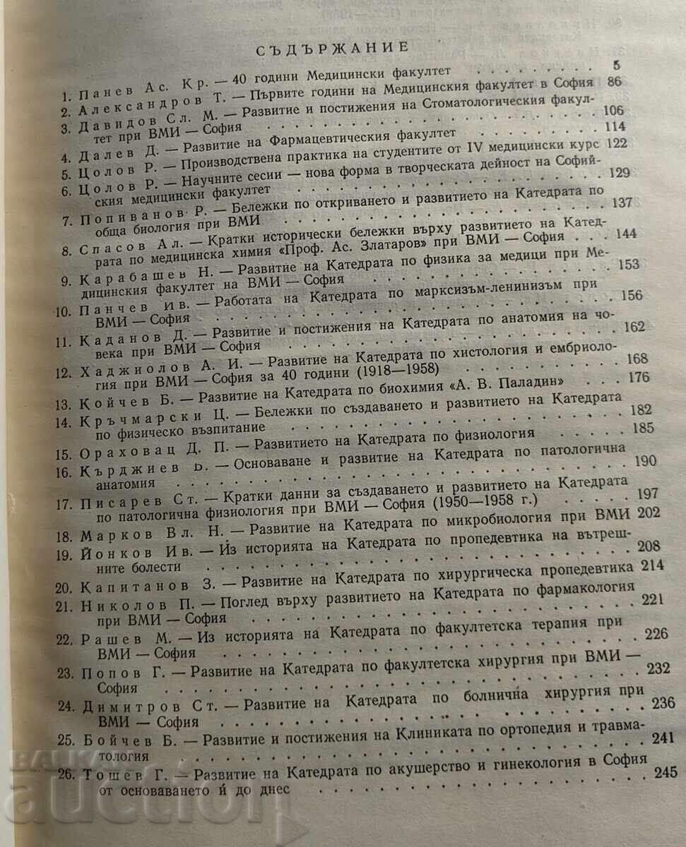 Auction 1958 Jubilee Collection 40 Years of the Medical Faculty at VMI Auction 1958 Jubilee Collection 40 Years of the Medical Faculty at VMI