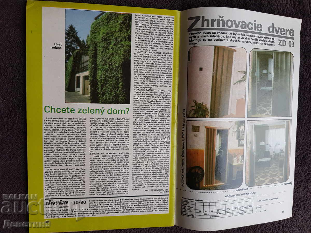 Livrarea Revista "Dorka" - Nr. 10, 1990