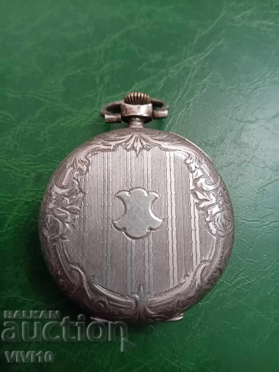 Ceas de buzunar francez vechi, argint cu preț € 51.13 | 100.00 BGN Ceas de buzunar francez vechi, argint cu preț € 51.13 | 100.00 BGN