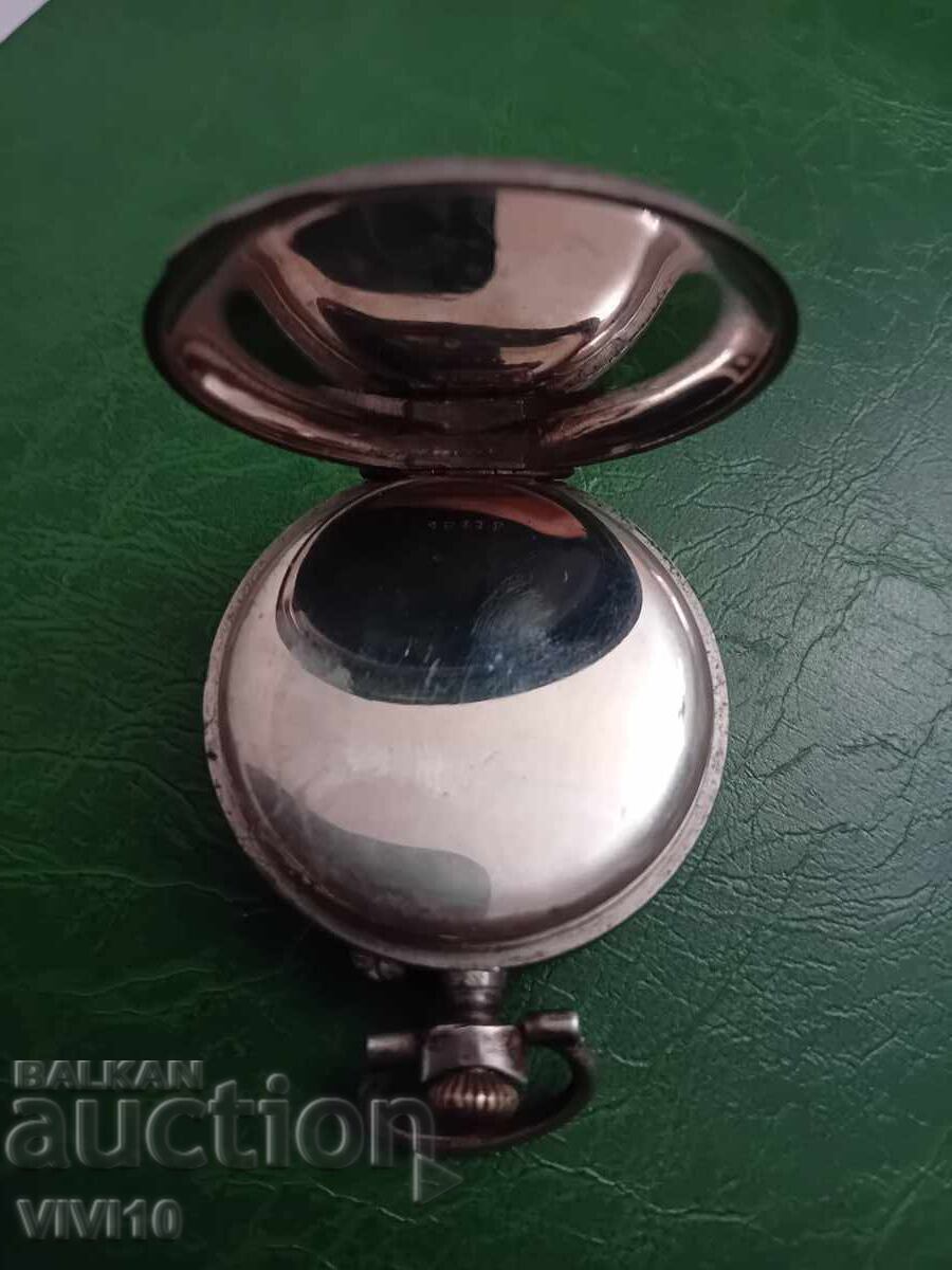 Auction  Antique French Pocket Watch, Silver