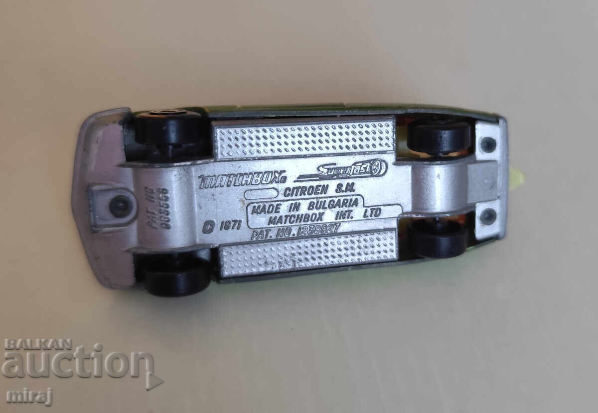 Matchbox Bulgaria CITROEN - 6 Matchbox Bulgaria CITROEN - 6