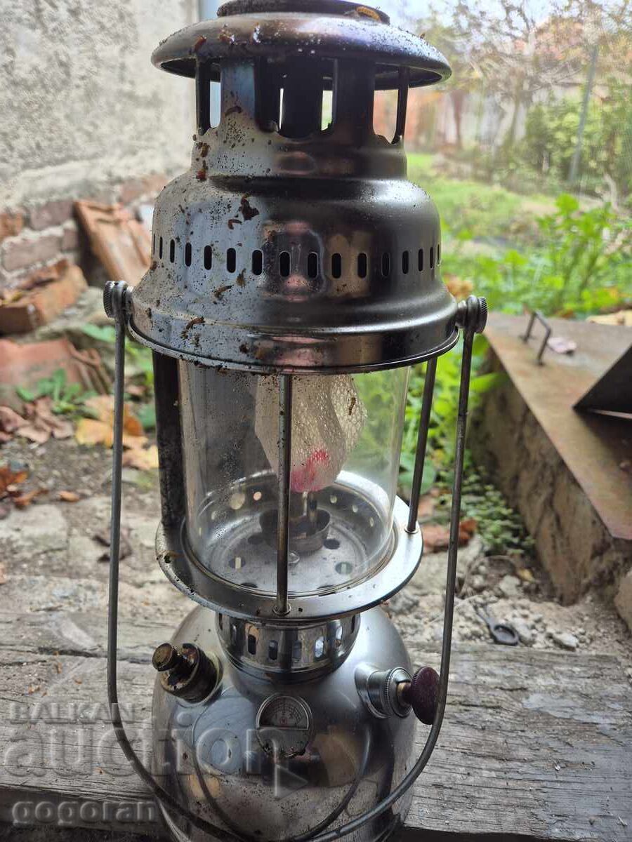 Аукцион Стара газена лампа фенер