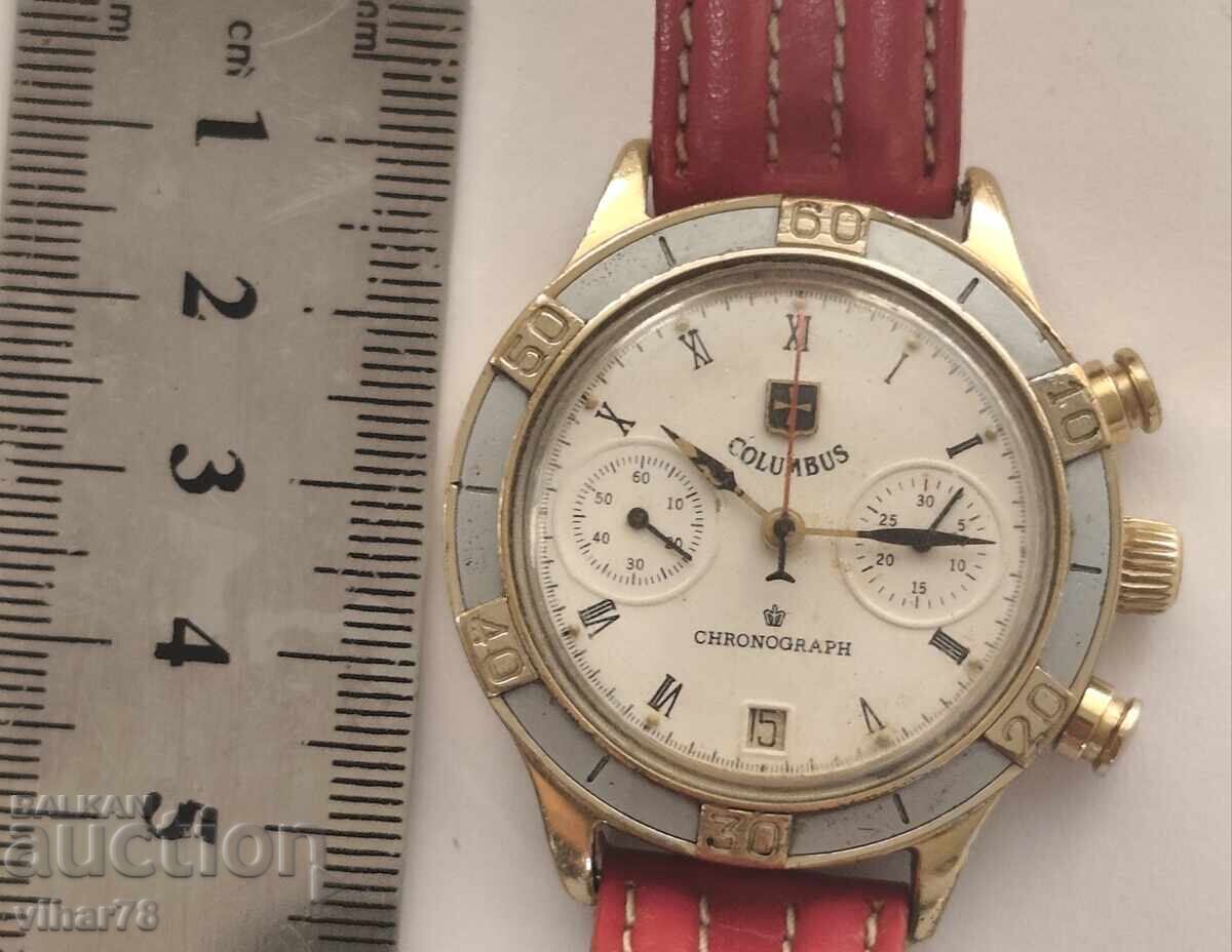 Δημοπρασία ΑΝΔΡΙΚΟ ΡΟΛΟΪ Poljot Columbus-ΧΡΟΝΟΓΡΑΦΟΣ