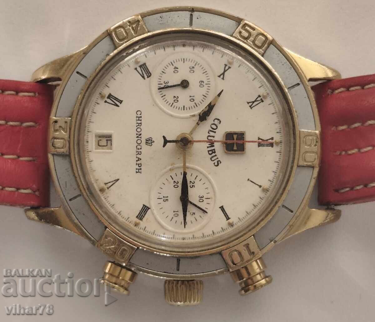 Παράδοση ΑΝΔΡΙΚΟ ΡΟΛΟΪ Poljot Columbus-ΧΡΟΝΟΓΡΑΦΟΣ