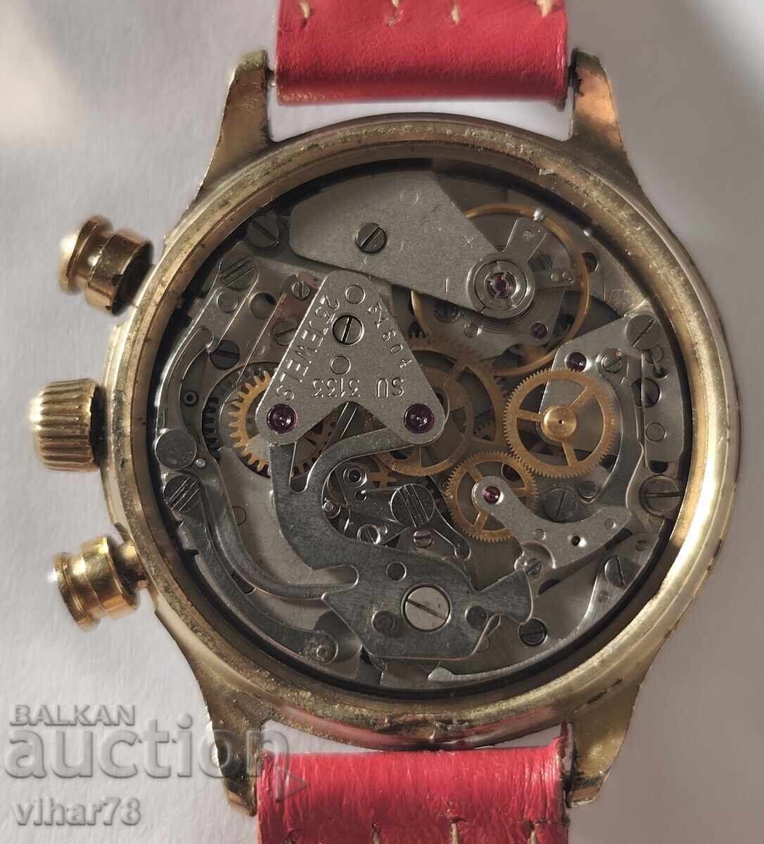 ΑΝΔΡΙΚΟ ΡΟΛΟΪ Poljot Columbus-ΧΡΟΝΟΓΡΑΦΟΣ - 6