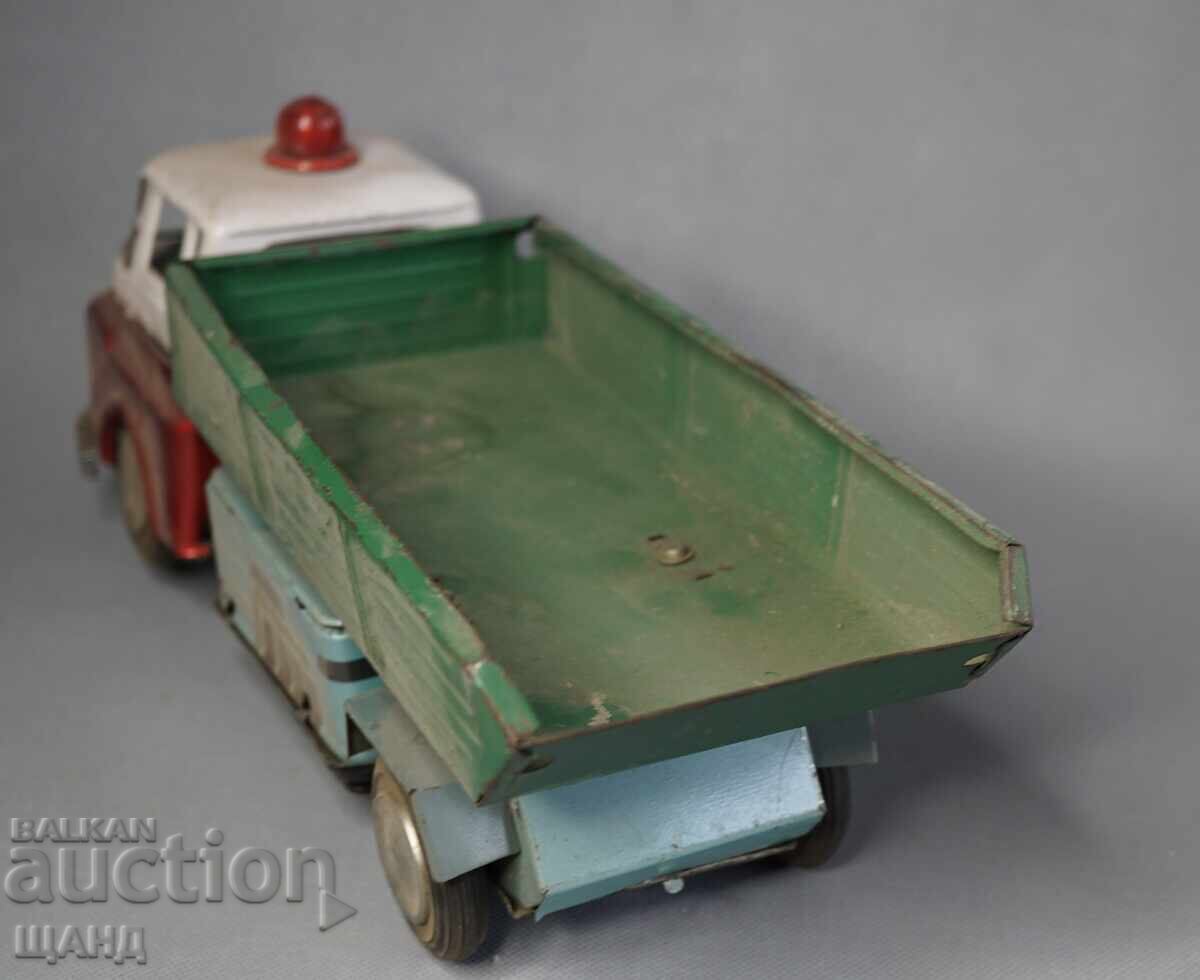 Доставка на Стара Китайска метална играчка модел камион самосвал