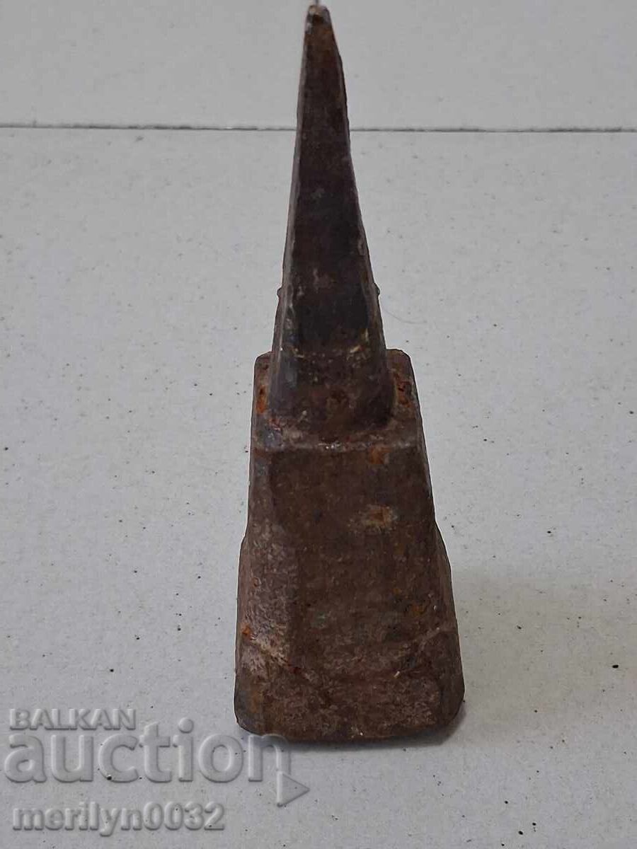 Стара наковалня за клепане на коса, ковано желязо - 5 Стара наковалня за клепане на коса, ковано желязо - 5