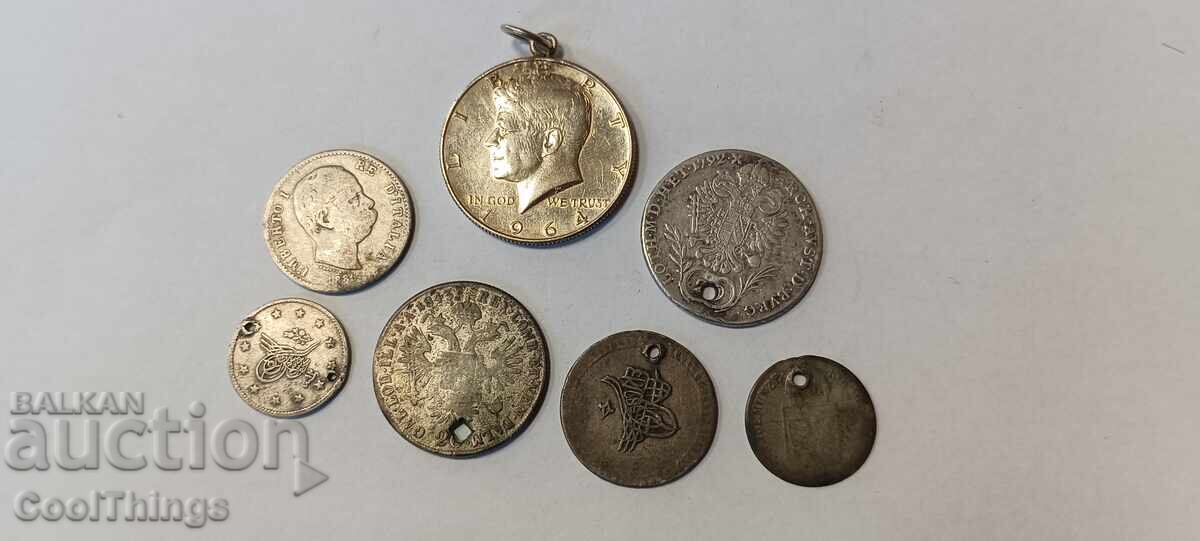 Сребърни монети лот