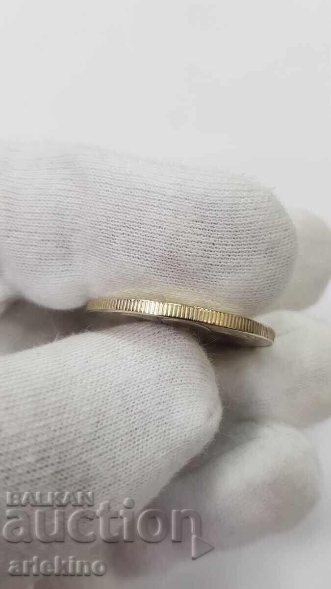 Delivery of Bulgarian coin 20 leva 1989 year Delivery of Bulgarian coin 20 leva 1989 year