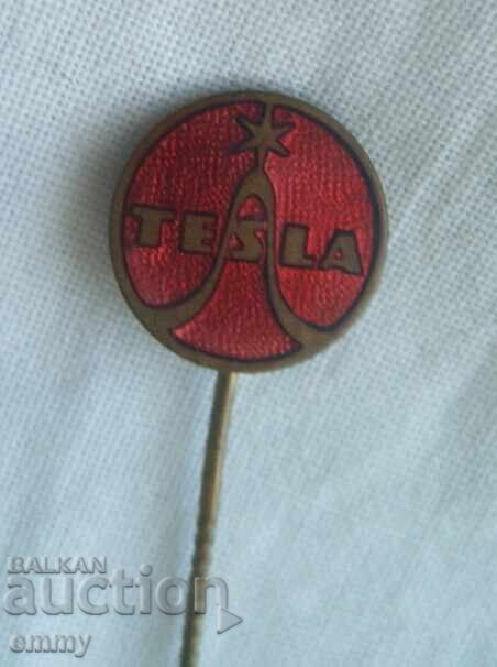 Vechi insignă TESLA Vechi insignă TESLA