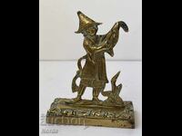 Figurină din alamă