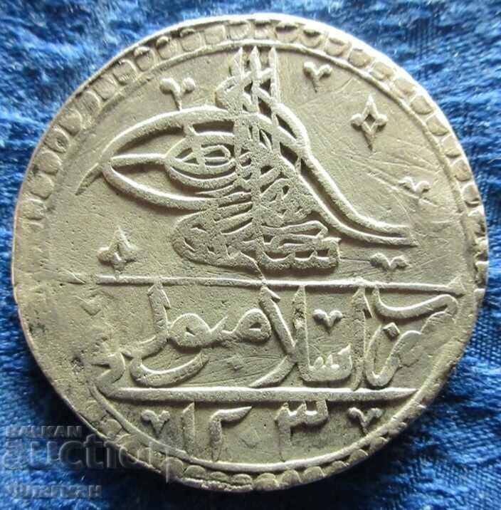Turcia 1 Yuzluk 1203/14 Sultan Selim III Turcia 1 Yuzluk 1203/14 Sultan Selim III