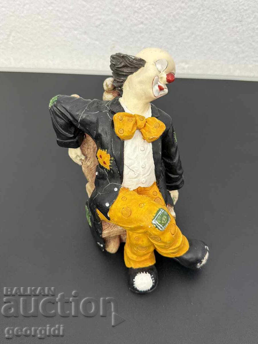 Συλλεκτικό ειδώλιο / φιγούρα κλόουν. №7736 - 6