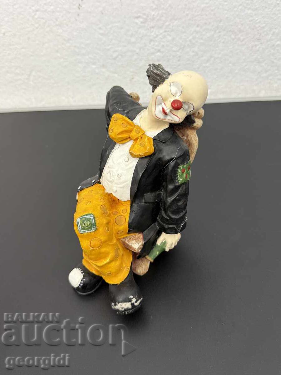 Συλλεκτικό ειδώλιο / φιγούρα κλόουν. №7736 - 7