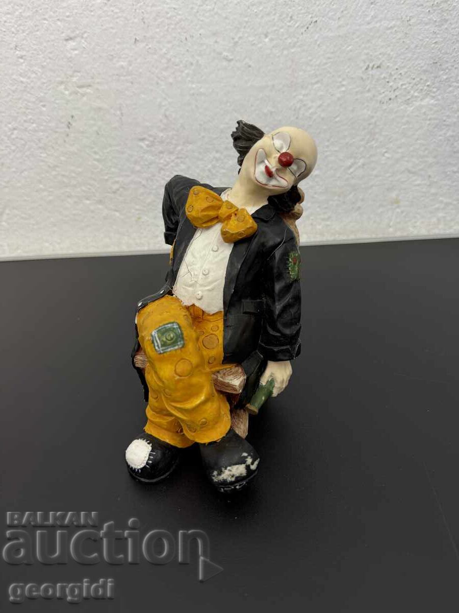 Συλλεκτικό ειδώλιο / φιγούρα κλόουν. №7736